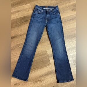 MOTHER Dark Blue Boot Cut Jeans Size 26